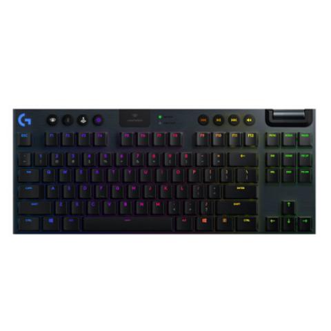 罗技（G）G913 TKL 机械键盘 无线蓝...
